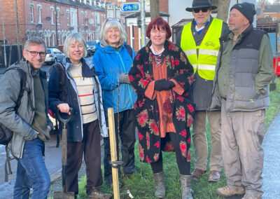 Tree planters in January 2022