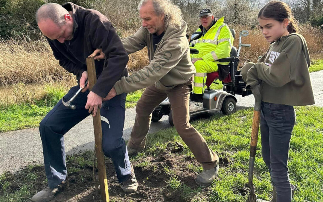 February 2024 tree planting